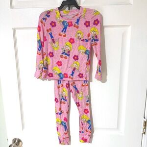 Weiwei Lizzie McGuire Bamboo Pajama Set Pink 2T Long Sleeve Top Leggings